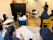 إفتتاح دورة قيادة نظرية(تيئوريا) في مركز العجمي للشبيبة